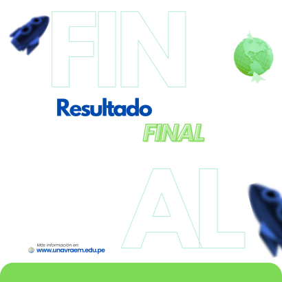 Resultado Final – Convocatoria CAS
